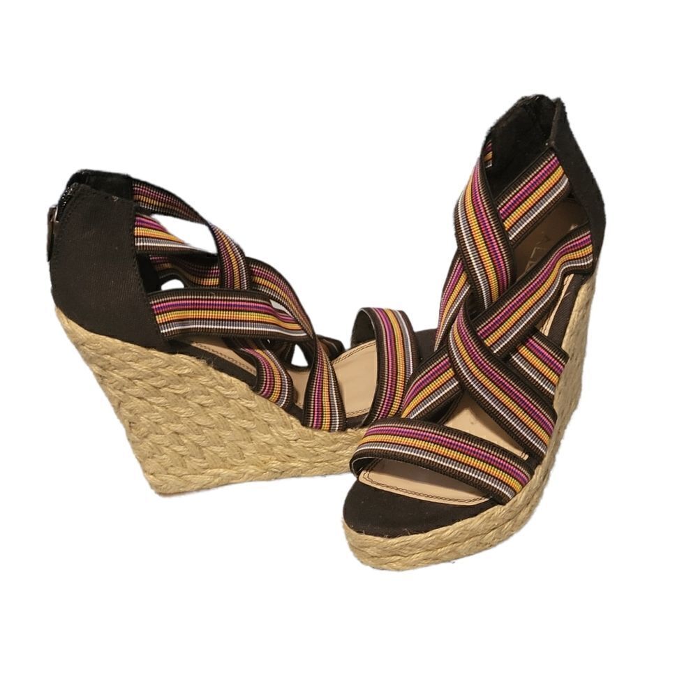 ALDO Stripe Strappy Wedge